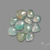Rose Cut Aqua Chrysoprase Lot