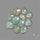 Rose Cut Aqua Chrysoprase Lot