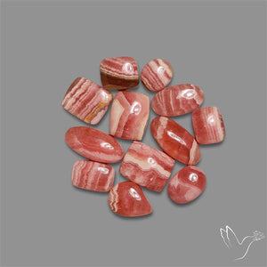 Rhodochrosite Cabochons Lot
