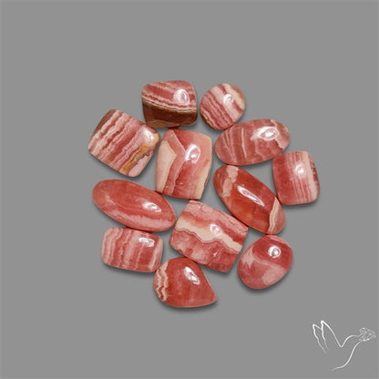 Rhodochrosite Cabochons Lot