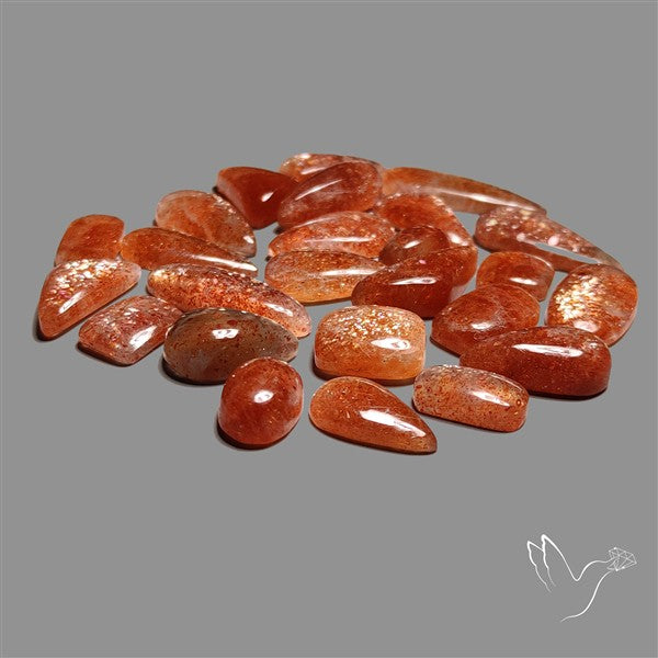 Confettie Sunstone Cabochons Lot