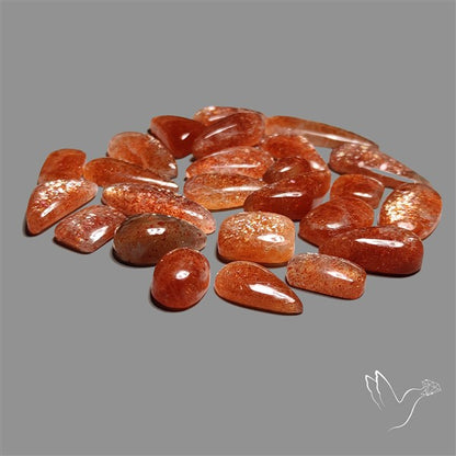 Confettie Sunstone Cabochons Lot