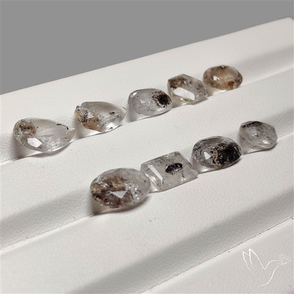Faceted Herkimer Diamond Lot