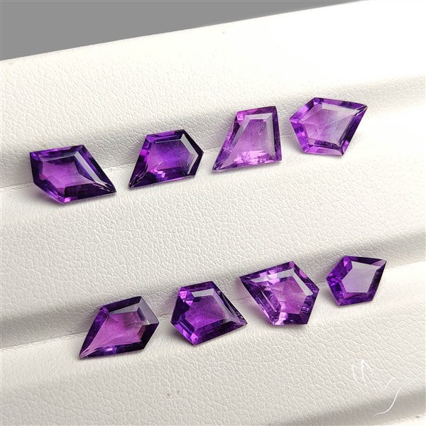 Faceted Amethyst Lot
