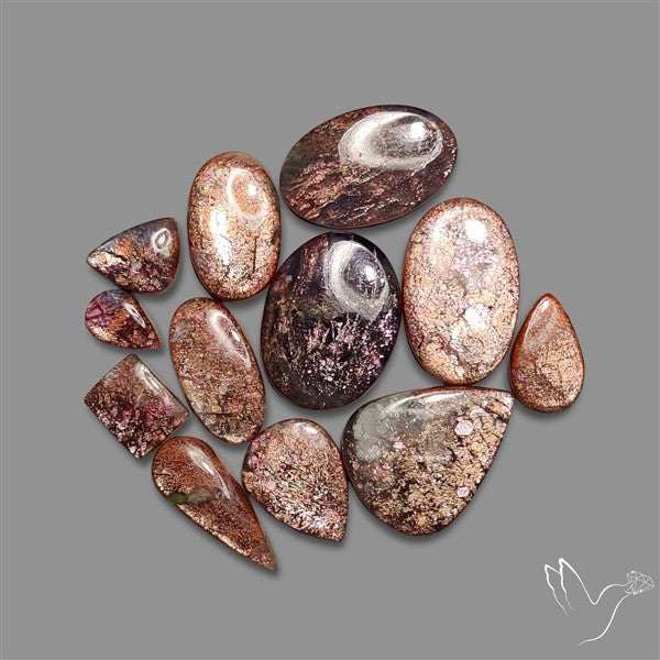 Iolite Sunstones Cabochons Lot