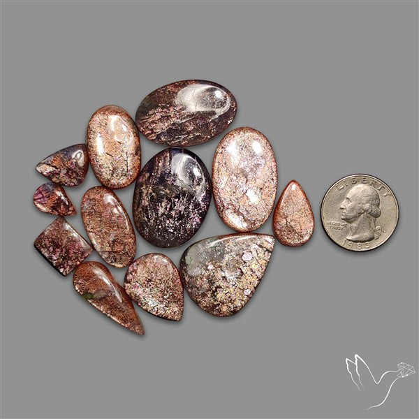 Iolite Sunstones Cabochons Lot
