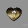 Goldsheen Obsidian Heart Cabochon