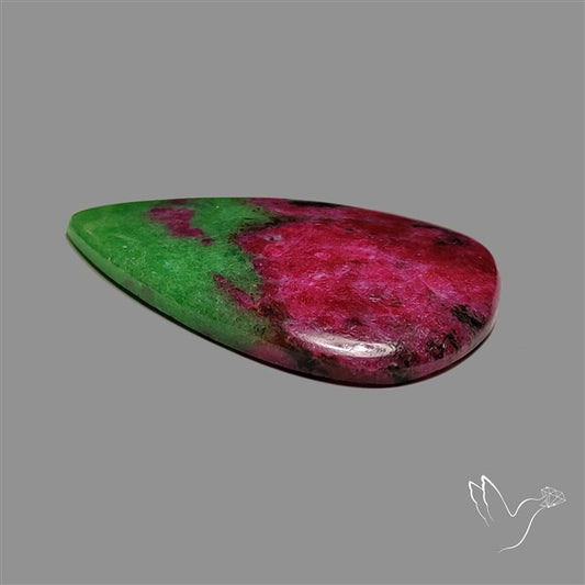 Ruby In Zoisite Cabochon