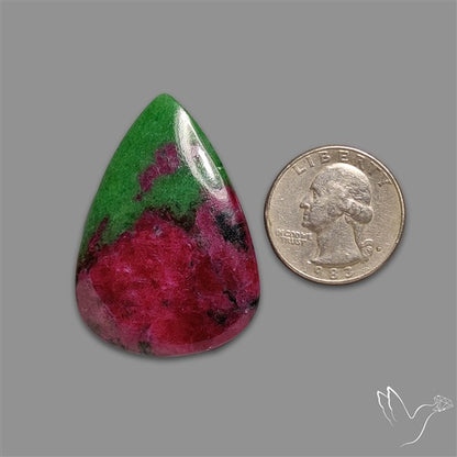 Ruby In Zoisite Cabochon