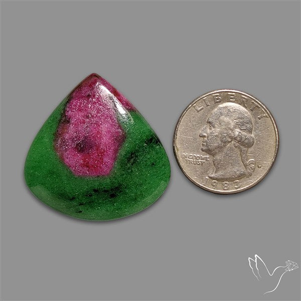 Ruby In Zoisite Cabochon