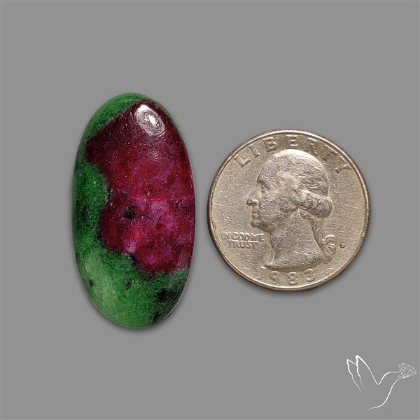 Ruby In Zoisite Cabochon