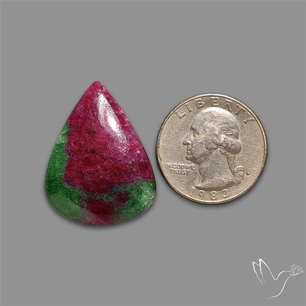 Ruby In Zoisite Cabochon