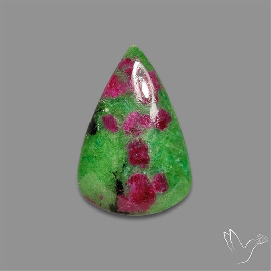 Ruby In Zoisite Cabochon