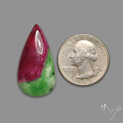 Ruby In Zoisite Cabochon