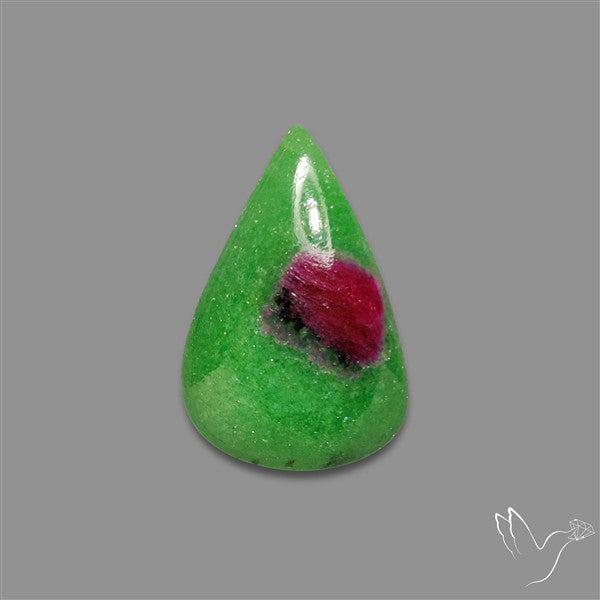 Ruby In Zoisite Cabochon
