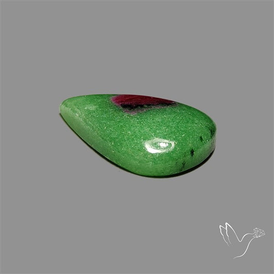 Ruby In Zoisite Cabochon