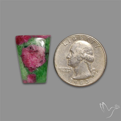 Ruby In Zoisite Cabochon