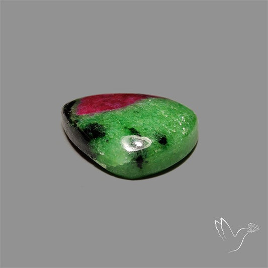 Ruby In Zoisite Cabochon