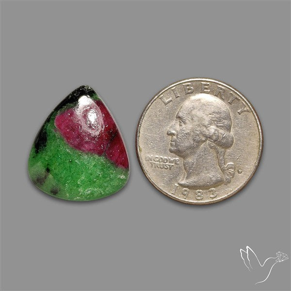 Ruby In Zoisite Cabochon