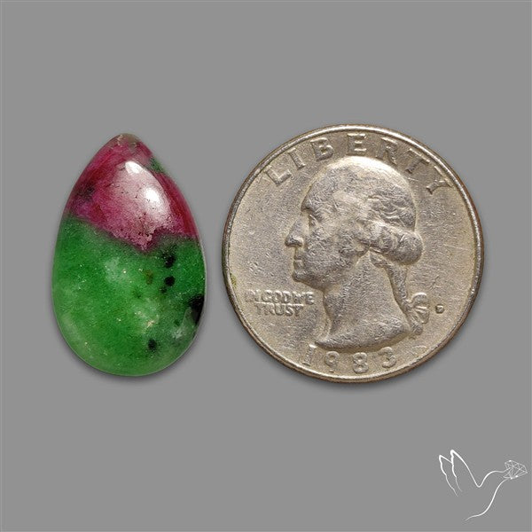 Ruby In Zoisite Cabochon