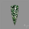 Chrome Diopside In Quartz Cabochon