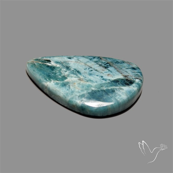 Rare Lake Baikal Apatite Cabochon