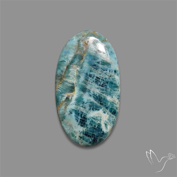 Rare Lake Baikal Apatite Cabochon