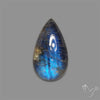 Golden Rutilated Quartz With Blue Labradorite Doublet