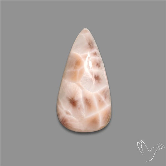Pink Indonesian Natrolite Cabochon