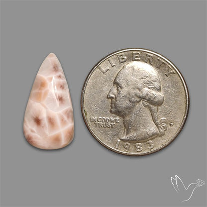 Pink Indonesian Natrolite Cabochon