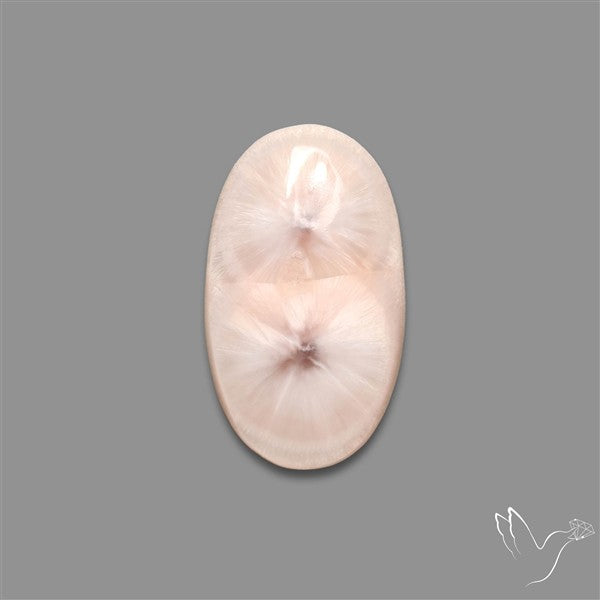 Pink Indonesian Natrolite Cabochon