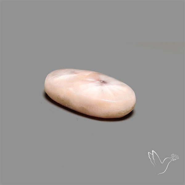 Pink Indonesian Natrolite Cabochon