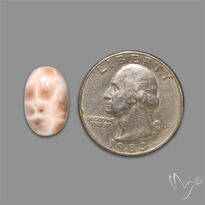 Pink Indonesian Natrolite Cabochon