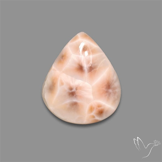 Pink Indonesian Natrolite Cabochon
