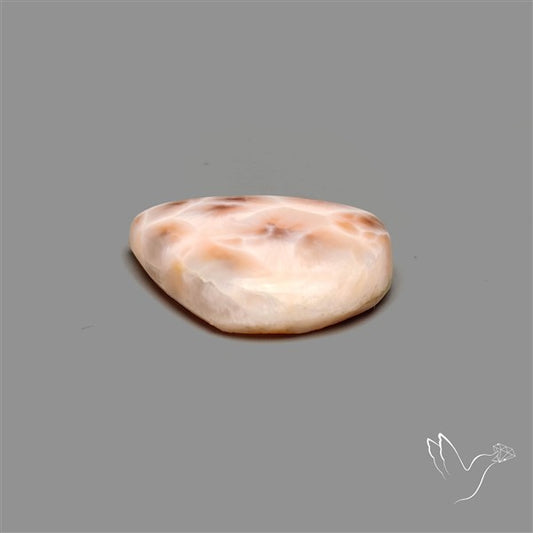 Pink Indonesian Natrolite Cabochon