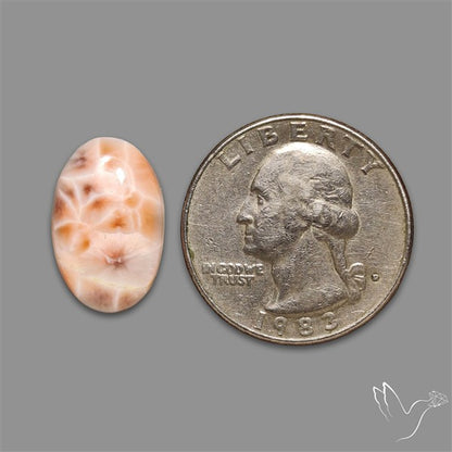 Pink Indonesian Natrolite Cabochon