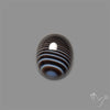 Tuxedo Agate Black Banded Agate Cabochon
