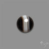 Tuxedo Agate Black Banded Agate Cabochon