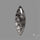 Black Tourmalinated Quartz Cabochon