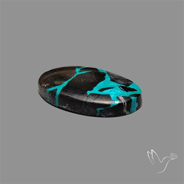 Compressed Chrysocolla Mohave Mosaic