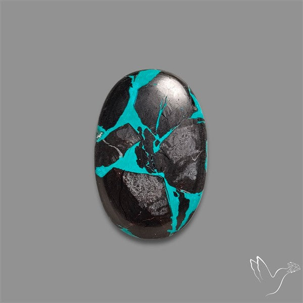 Compressed Chrysocolla Mohave Mosaic