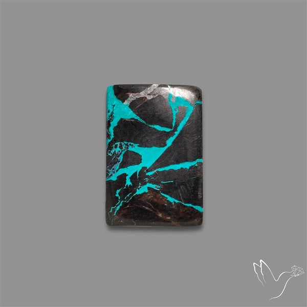 Compressed Chrysocolla Mohave Mosaic