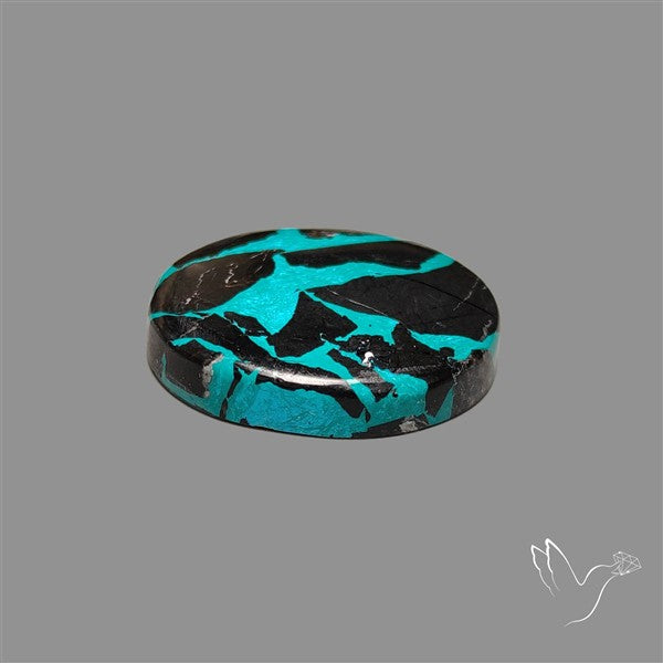 Compressed Chrysocolla Mohave Mosaic