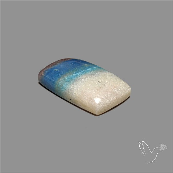 Trolleite Quartz Cabochon