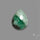 Bi-color Emerald Cabochon