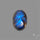 Golden Rutilated Quartz With Blue Labradorite Doublet