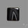 Tuxedo Black Banded Agate Cabochon