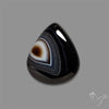 Tuxedo Black Banded Agate Cabochon