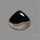 Tuxedo Black Banded Agate Cabochon