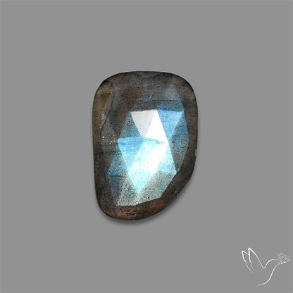 Rose Cut Blue Labradorite